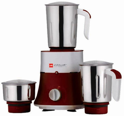 Cello GRIND-N-MIX 700 750 W Mixer Grinder (Maroon, 3 Jars) 750 W Mixer Grinder(Maroon, 3 Jars)
Cello GRIND-N-MIX 700 750 W Mixer Grinder (Maroon, 3 Jars) 750 W Mixer Grinder(Maroon, 3 Jars)