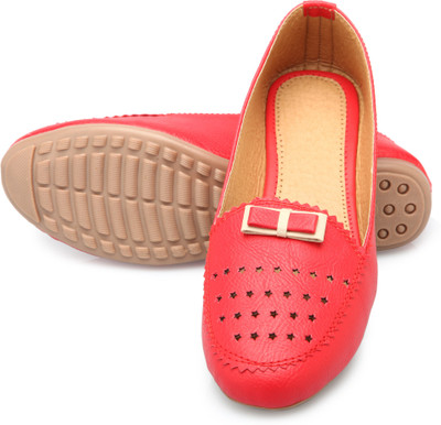 Nayra Creations Bellies For Women(Red
