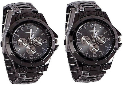 MAPA STYLE Black 2 Combos Rosra Metal Wrist Mens & Boys Analog Watch MPSTYLE 012 Watch - For Men
MAPA STYLE Black 2 Combos Rosra Metal Wrist Mens & Boys Analog Watch MPSTYLE 012 Watch - For Men