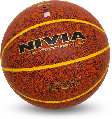 Nivia Tucana Basketball - Size: (Pack of 1, Orange
