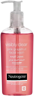 Neutrogena Pink Grapefruit Facial Wash (Imported, Made in Greece) Face Wash(200 ml)
Neutrogena Pink Grapefruit Facial Wash (Imported, Made in Greece) Face Wash(200 ml)