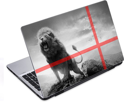 ezyPRNT Lion Roar Grey (11 to 11.9 inch) Vinyl Laptop Decal 11