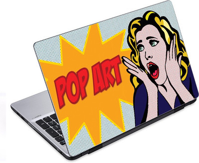 ezyPRNT Expression of Girl N (12 to 12.9 inch) Vinyl Laptop Decal 12