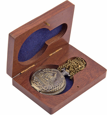 Kartique Full Hunter Steam Engine Embossing Roman Number Dial Gold Pleated Stainless Steel Pocket Watch Chain
Kartique Full Hunter Steam Engine Embossing Roman Number Dial Gold Pleated Stainless Steel Pocket Watch Chain