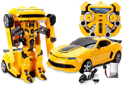 Variety Gift Centre Transformers Bumblebee Remote Control Action Figure Transformation Robots(Yellow)
Variety Gift Centre Transformers Bumblebee Remote Control Action Figure Transformation Robots(Yellow)