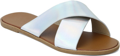 Klaur Melbourne Women Silver Flats