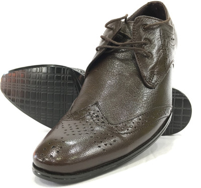 Size Brogues For Men(Brown