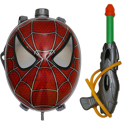 RIANZ Spiderman Face Holi Pressure Water Gun Pichkari Tank Summer Beach Water Blaster Baby Toys Shooting Spray, Color May Vary(Multicolor)
RIANZ Spiderman Face Holi Pressure Water Gun Pichkari Tank Summer Beach Water Blaster Baby Toys Shooting Spray, Color May Vary(Multicolor)