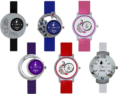 Talgo New Arrival Red Robin Season Special RR330BKCSMRBU301PKRD280PL239WH 2018 latest Collection 330-Beautiful Look Black Designer Round Dial & Black Rubber Belt , CSMR Blue peacock Shape Round Dial & Rubber Belt , 280-Purple Round Dial & Purple Rubber Be
Talgo New Arrival Red Robin Season Special RR330BKCSMRBU301PKRD280PL239WH 2018 latest Collection 330-Beautiful Look Black Designer Round Dial & Black Rubber Belt , CSMR Blue peacock Shape Round Dial & Rubber Belt , 280-Purple Round Dial & Purple Rubber Be