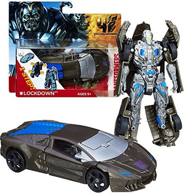 Transformers Hasbro Year 2013 Movie Series 4 "Age Of Extinction" One Step Changer 5 Inch Tall Robot Action Figure - Decepticon Lockdown (Vehi(Multicolor)
Transformers Hasbro Year 2013 Movie Series 4 "Age Of Extinction" One Step Changer 5 Inch Tall Robot Action Figure - Decepticon Lockdown (Vehi(Multicolor)