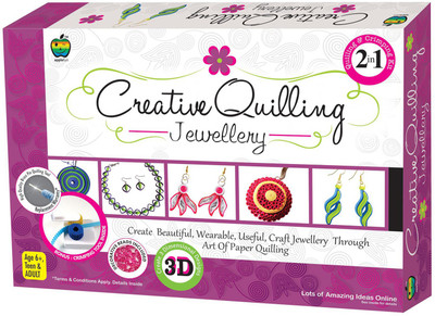 GRAPPLE DEALS Creative Quilling Jewellery Best Way For Increase Child Imagination For Kids.
GRAPPLE DEALS Creative Quilling Jewellery Best Way For Increase Child Imagination For Kids.