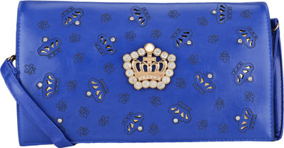 Liza Casual Blue Clutch