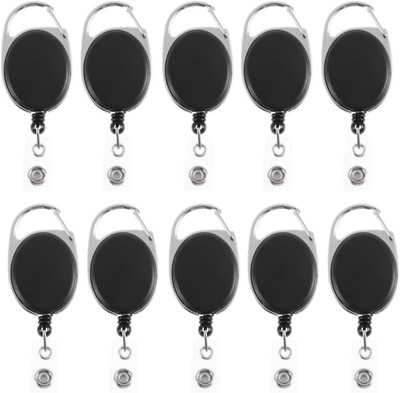 TheFlauntStore Plastic ID Badge Holder(Pack of 10)