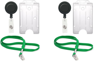 TheFlauntStore Plastic ID Badge Holder(Pack of 6)
TheFlauntStore Plastic ID Badge Holder(Pack of 6)