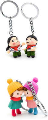 Three Shades Cool Couple Keychain Combo for Beautiful Couple & Winter Couple Key Chain for Girls & Boys Set of 4 Key Chain
Three Shades Cool Couple Keychain Combo for Beautiful Couple & Winter Couple Key Chain for Girls & Boys Set of 4 Key Chain