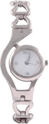 Rage Enterprise Stylish Silver Chain Bracelet Belt Women Watch - For Girls