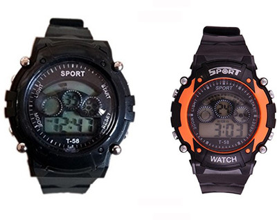 Mettle T-58 Multi Function kids Watch Combo Pack of 2 (Black,Orange) Watch - For Boys & Girls
Mettle T-58 Multi Function kids Watch Combo Pack of 2 (Black,Orange) Watch - For Boys & Girls