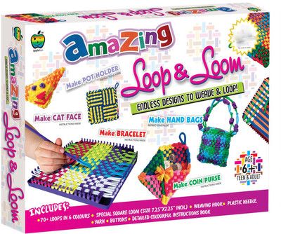GRAPPLE DEALS Amazing Loop And Loom Easy Way For Learning Weaving And Such Activities For Kids.
GRAPPLE DEALS Amazing Loop And Loom Easy Way For Learning Weaving And Such Activities For Kids.