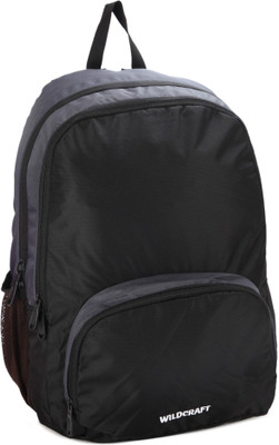Wildcraft Wiki 1.12 25 L Backpack(Black, Grey)
