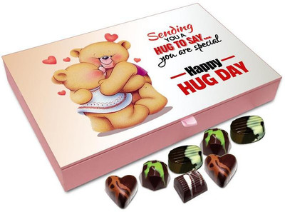 Chocholik Hug Day Gift Box - Sending You A Hug To Say You Are Special Chocolate Box - 12pc Truffles(144 g)
Chocholik Hug Day Gift Box - Sending You A Hug To Say You Are Special Chocolate Box - 12pc Truffles(144 g)