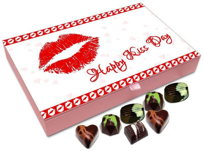 Chocholik Kiss Day Gift Box - Happy Kiss Day Beautiful Chocolate Box - 12pc Truffles(144 g)
Chocholik Kiss Day Gift Box - Happy Kiss Day Beautiful Chocolate Box - 12pc Truffles(144 g)