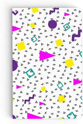 inkFlap A5 Notebook(Premium Designer Notebook - Confetti, White)