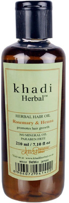 Khadi Herbal Rosemary & Heena hair Oil (Paraben Free) 210 ML Hair Oil(210 ml)
Khadi Herbal Rosemary & Heena hair Oil (Paraben Free) 210 ML Hair Oil(210 ml)
