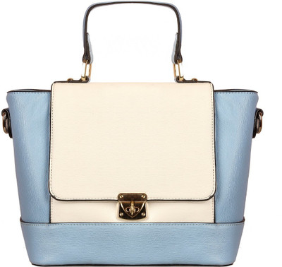 Louise Belgium Hand-held Bag(Blue)