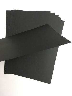 SpecialMe Merakii Premium quality both side colored Black matt A4 sheets for art and craft. 300gsm Unruled A4 Craft paper(Set of 1, Black)
SpecialMe Merakii Premium quality both side colored Black matt A4 sheets for art and craft. 300gsm Unruled A4 Craft paper(Set of 1, Black)