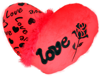 Tickles Valentine soft heart cushion - 40 cm(Red)