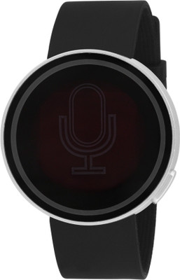 Haunt Unisex Silver Sporty Touch Screen Led Watch - For Boys & Girls