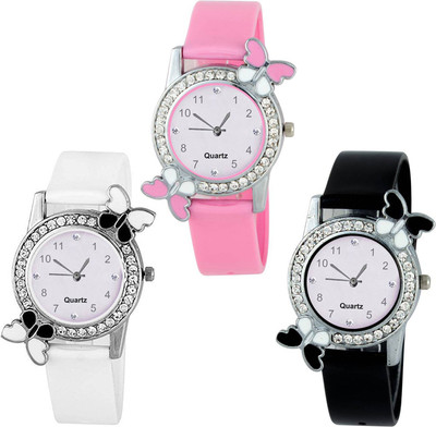 Skmi White Black And Pink Designer Combo Set Of - 3 For 003 Women And Girls Watch - For Girls
Skmi White Black And Pink Designer Combo Set Of - 3 For 003 Women And Girls Watch - For Girls