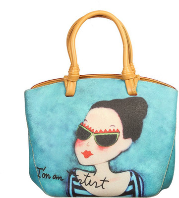 Levise London Hand-held Bag(Blue)