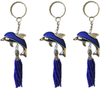 MM Set of 3 Fashionable Blue Keychain of Dolphins Premium Charm Pendant Key Chain Key Chain
MM Set of 3 Fashionable Blue Keychain of Dolphins Premium Charm Pendant Key Chain Key Chain