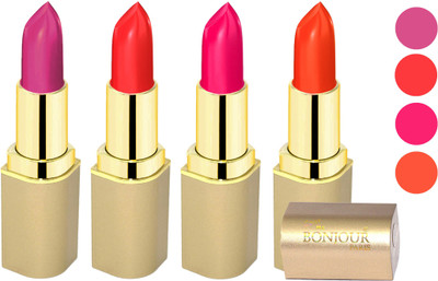 Nailbow Bonjour Paris Soft Creame Matte Lipstick(Purple-Light Red-Hot Pink-Dark Orange, 16.8 g)
Nailbow Bonjour Paris Soft Creame Matte Lipstick(Purple-Light Red-Hot Pink-Dark Orange, 16.8 g)