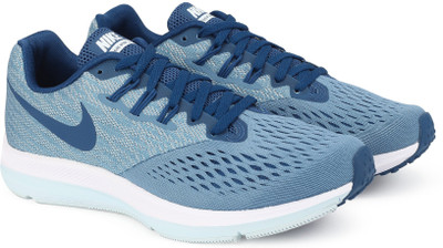 Nike WMNS NIKE ZOOM WINFLO 4 Running Shoes For Women(Blue, Noise aqua/blue force-glacier blue-white
Nike WMNS NIKE ZOOM WINFLO 4 Running Shoes For Women(Blue, Noise aqua/blue force-glacier blue-white