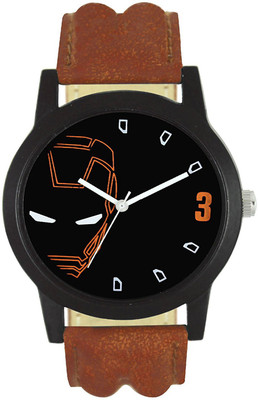 Cloudwood Ironman Edition 16 PU Lather Watch - For Men