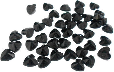 GOELX Kundan Stones Heart Shaped for Crafts, Jewelry Making, Decorations etc. Pack Of 200 Stones - Black
GOELX Kundan Stones Heart Shaped for Crafts, Jewelry Making, Decorations etc. Pack Of 200 Stones - Black