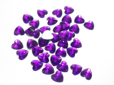 GOELX Kundan Stones Heart Shaped for Crafts, Jewelry Making, Decorations etc. Pack Of 200 Stones - Purple
GOELX Kundan Stones Heart Shaped for Crafts, Jewelry Making, Decorations etc. Pack Of 200 Stones - Purple
