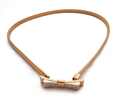 Vritraz Women Casual, Party Gold Metal Belt