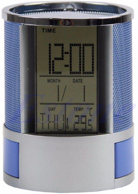 Singtronics 3 Compartments plastic Blue Office 3 Compartments Plastic Digital LED Desk Alarm Clocks Calendar Timer Temperature Multifunction Pen Pencil Holder(Blue)
Singtronics 3 Compartments plastic Blue Office 3 Compartments Plastic Digital LED Desk Alarm Clocks Calendar Timer Temperature Multifunction Pen Pencil Holder(Blue)