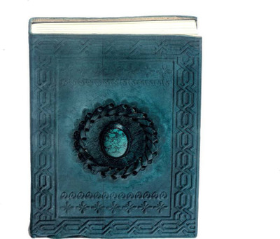 Bhavya A5 Diary(Handcrafted, Blue)