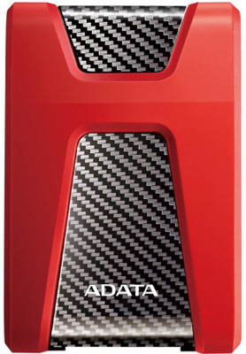 ADATA 1 TB External Hard Disk Drive(Red)