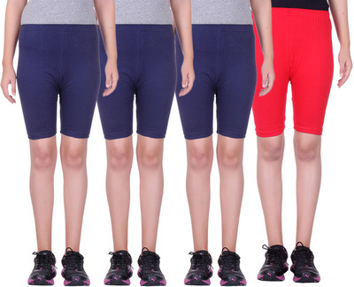 Alisha Short For Girls Sports Solid Cotton Lycra Blend(Multicolor, Pack of 4, Navy;red
Alisha Short For Girls Sports Solid Cotton Lycra Blend(Multicolor, Pack of 4, Navy;red