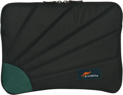 Protecta 15.6 inch Sleeve/Slip Case(Black, Green), Black;sea green