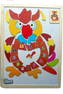 TALKING GANESHA Wooden Magnetic Puzzle Board learning educational toy for kids - Owl(Multicolor)
TALKING GANESHA Wooden Magnetic Puzzle Board learning educational toy for kids - Owl(Multicolor)