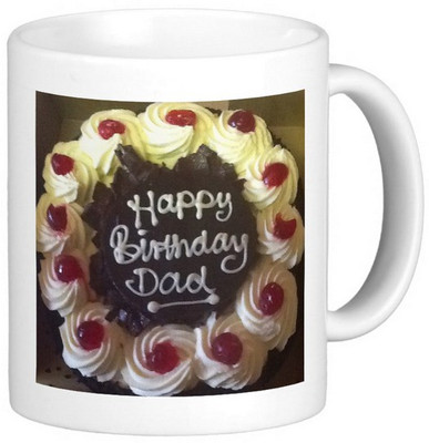 Exoctic Silver Father's Dad's Happy Birthday Series 14 Ceramic Mug(300 ml), Multicolor
Exoctic Silver Father's Dad's Happy Birthday Series 14 Ceramic Mug(300 ml), Multicolor