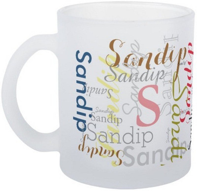 Exoctic Silver Sandip Ceramic Mug(330 ml), Multicolor