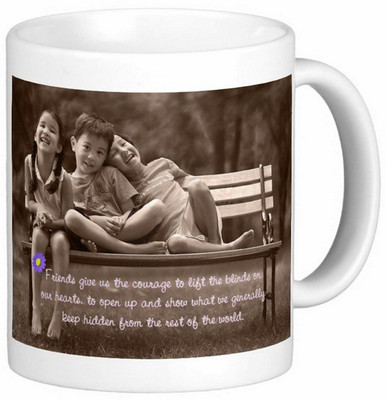 Exoctic Silver Friend Friendship Dosti Yaari Series 014 Ceramic Mug(300 ml), Multicolor
Exoctic Silver Friend Friendship Dosti Yaari Series 014 Ceramic Mug(300 ml), Multicolor