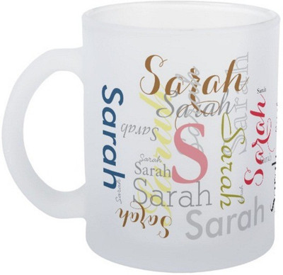 Exoctic Silver Sarah Ceramic Mug(330 ml), Multicolor